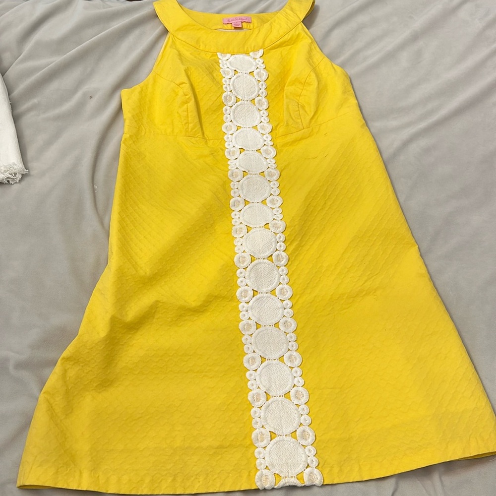 Lily Pulitzer yellow dress